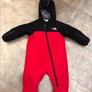 North face baby bunting snow suit